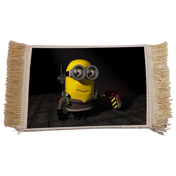 فرش ماشینی دیوارکوب مدل مینیون کد 40