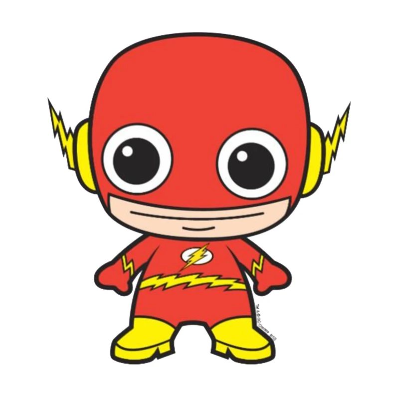 استیکر لپ تاپ و موبایل مدل سریال طرح فلش دی سی Flash DC کد 4593