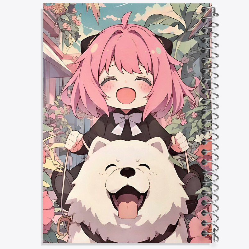 دفتر نقاشی 50 برگ خندالو طرح آنیا انیمه اسپای ایکس کد N4664