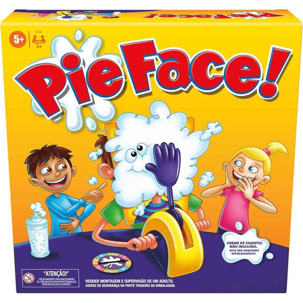 بازی فکری مدل صورت خامه ای سری Hasbro Gaming Pie Face