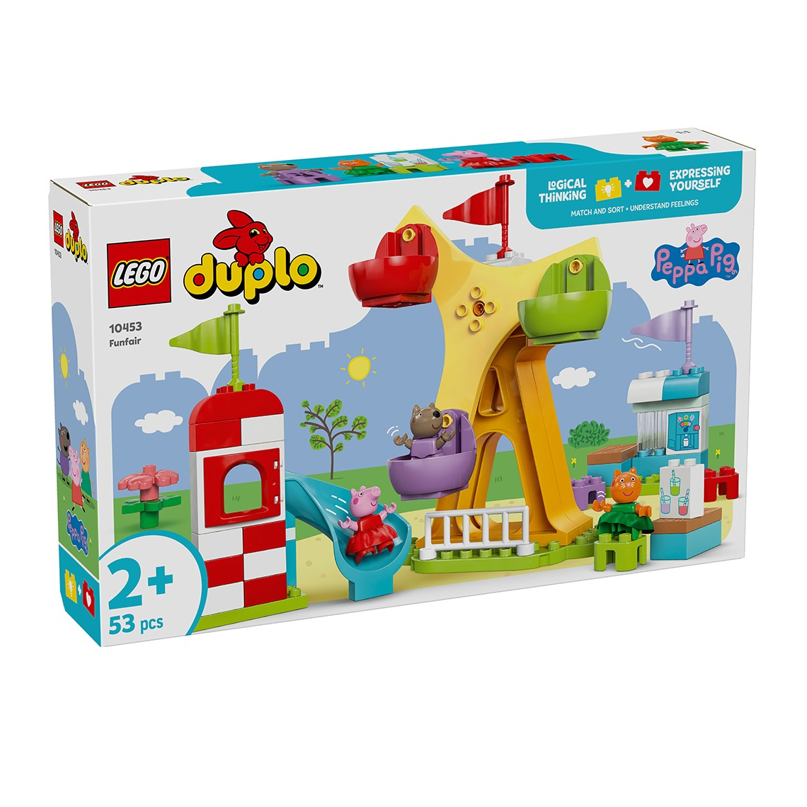 لگو 53 تکه سری Duplo مدل Funfair کد 10453