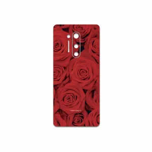 MAHOOT Red-Flower Cover Sticker for OnePlus 8 Pro