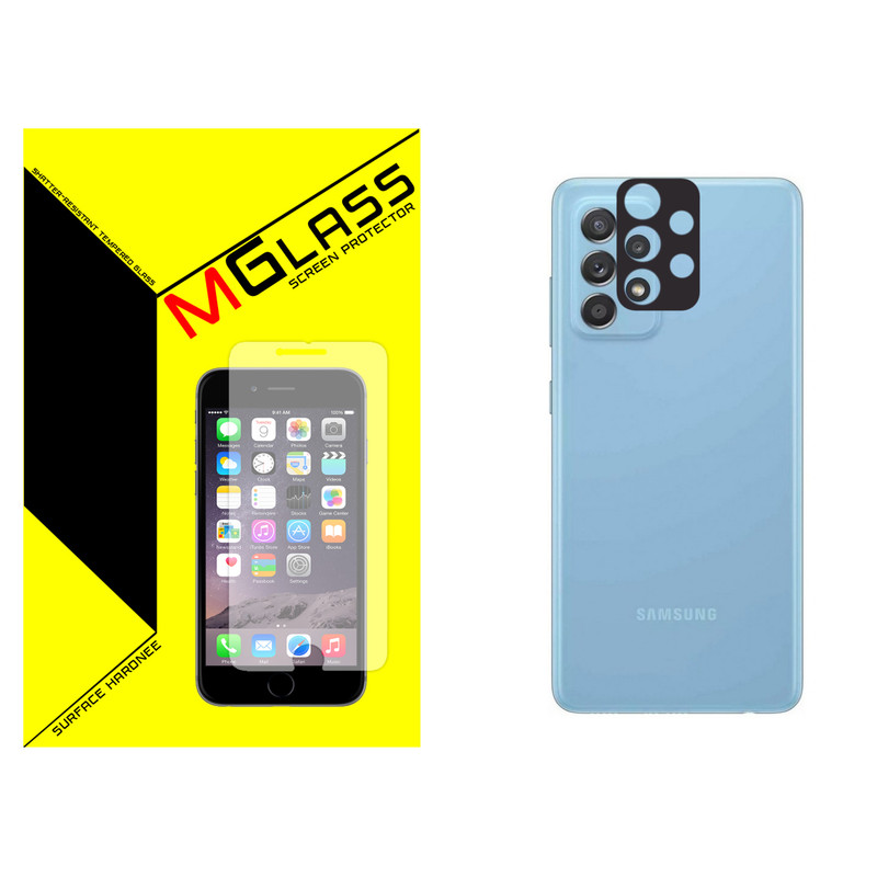 محافظ لنز فلزی دوربین ام گلس مدل MGL-01 مناسب برای گوشی موبایل سامسونگ GALAXY A52