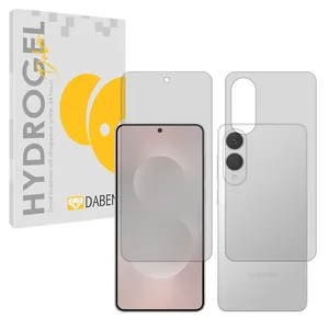 Daben Tough model transparent screen protector suitable for Samsung Galaxy S25 Edge mobile phone Along with the phone back protector