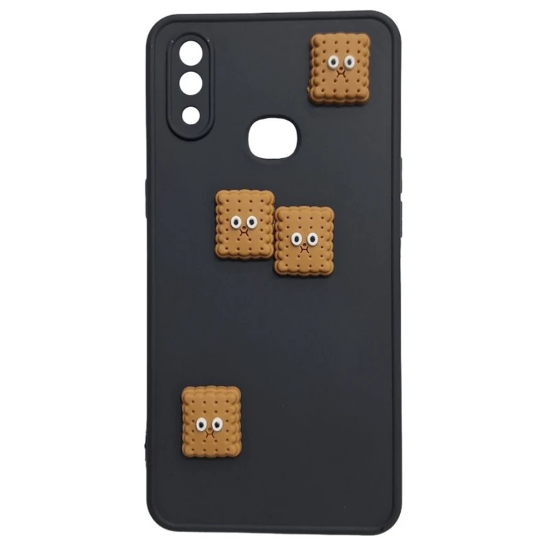کاور طرح عروسک بیسکویت مدل A10s مناسب برای گوشی موبایل سامسونگ Galaxy A10S