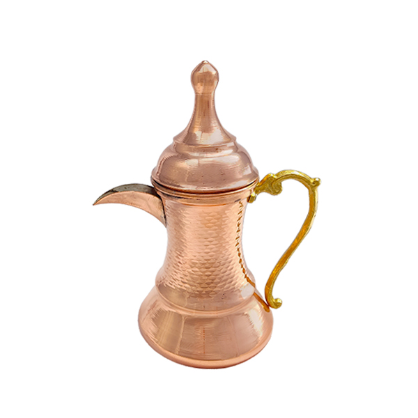 قهوه جوش مسی مدل عربی تاج کد ZH212.41