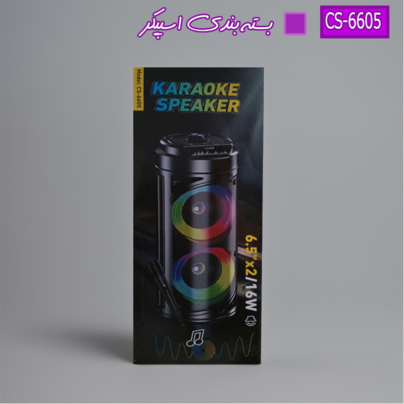 اسپیکر بلوتوثی قابل حمل مدل CS-6605