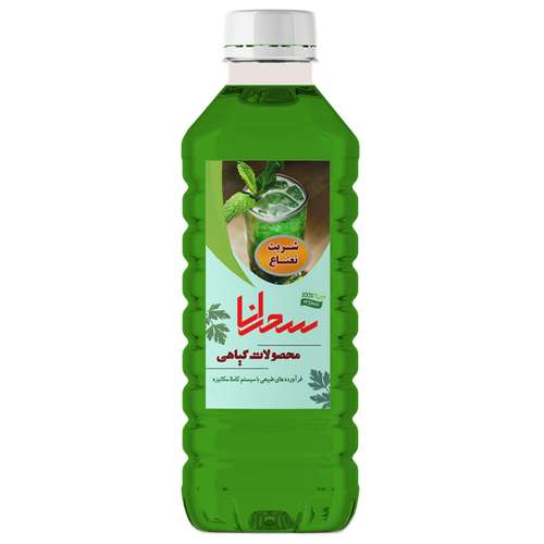 شربت نعناع طبیعی سحرانا -1000 میلی لیتر