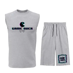 ست تاپ و شلوارک مردانه مدل G080G