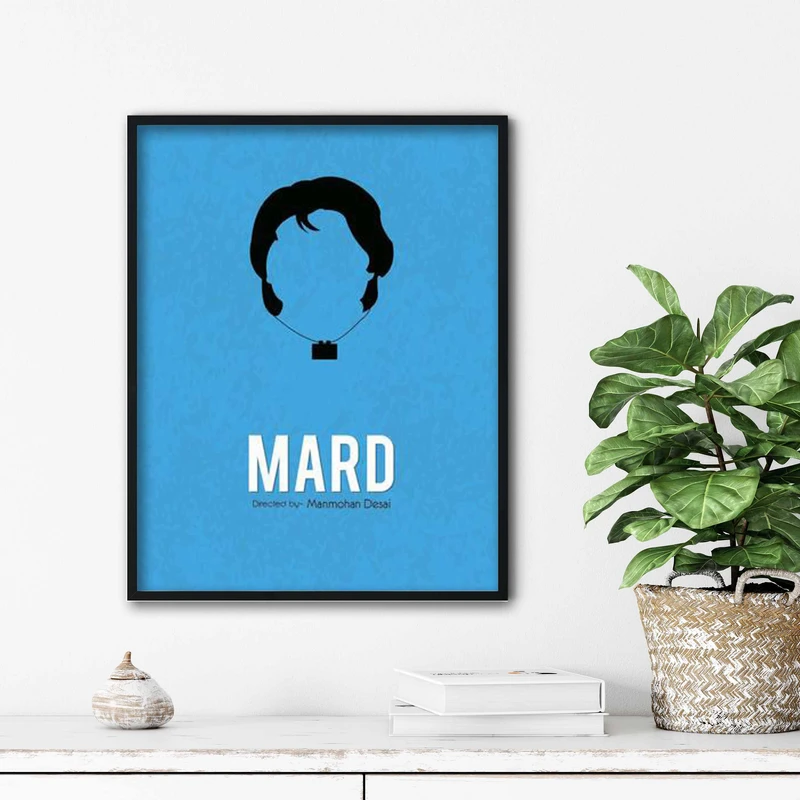 تابلو آتریسا طرح پوستر فیلم Mard مدل ATm167