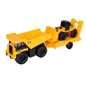 ماشین بازی کاترپیلار مدل Dump Truck &amp; Excavator