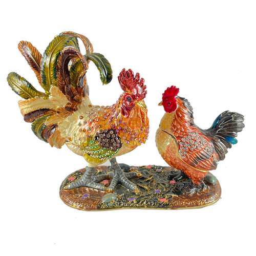 جعبه جواهرات مدل خروس  J-101