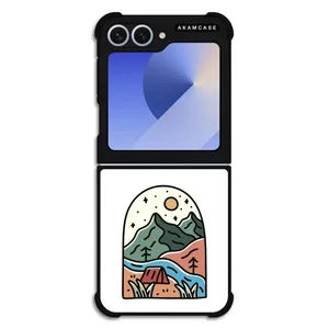 AKAM AMC-WSGZFLIP6-MOUNTAINS-19 Cover For Samsung Galaxy Z Flip 6