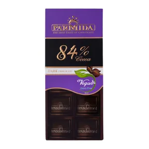 شکلات تلخ 85 درصد پارمیدا - 80 گرم