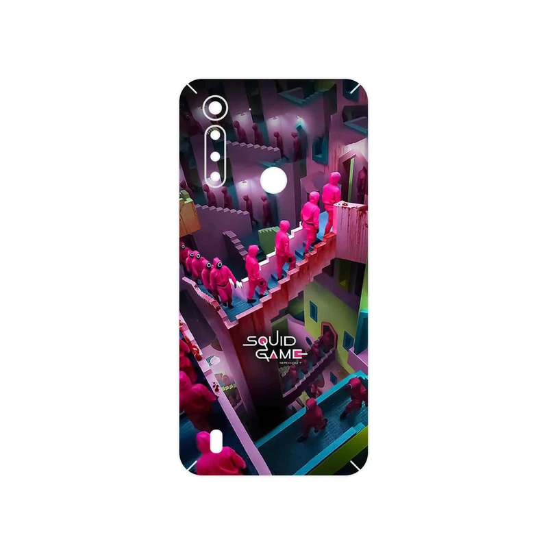 برچسب پوششی ماهوت مدل Squid Game مناسب برای گوشی موبایل موتورولا Moto G8 Power Lite