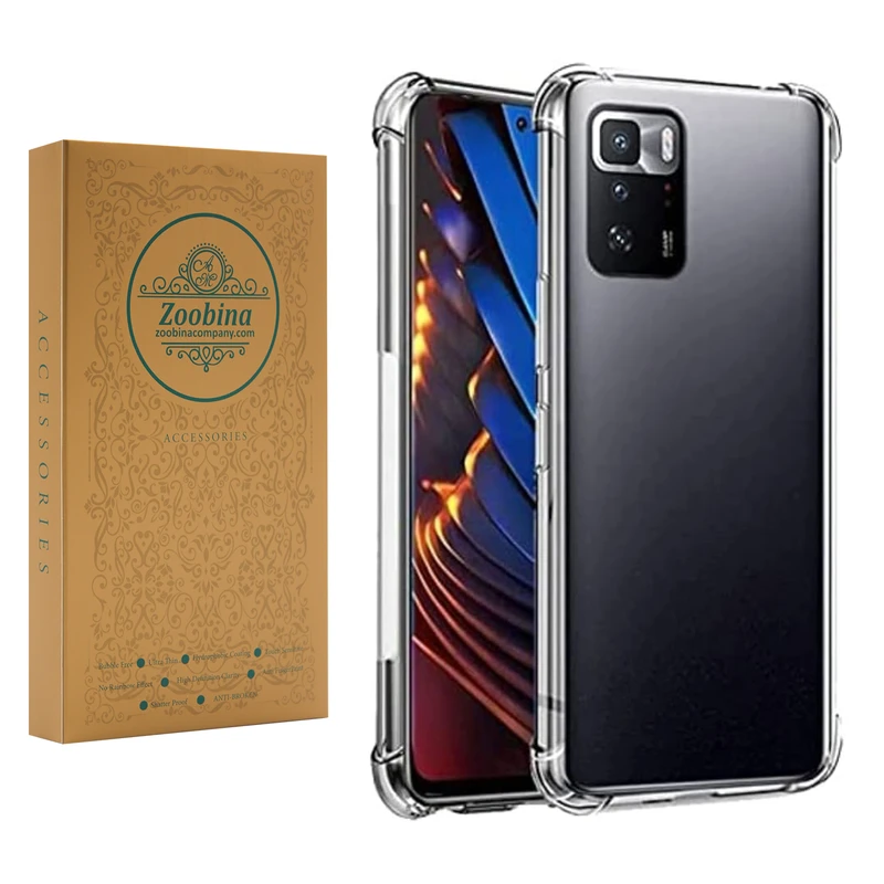 کاور زوبینا مدل Airbag مناسب برای گوشی موبایل شیائومی Redmi Note 10 Pro 5G / Poco X3 GT