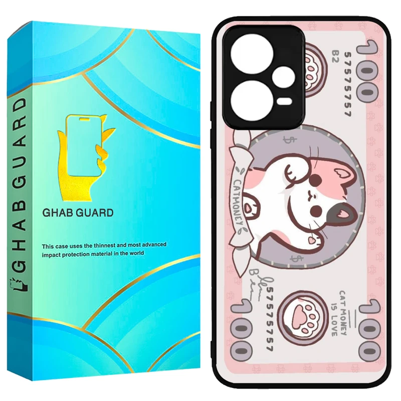 کاور قاب گارد طرح گربه مدل GCHPX5P مناسب برای گوشی موبایل شیائومی Poco X5 Pro 5G