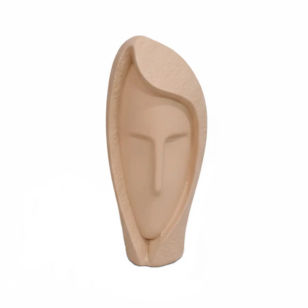 گلدان دکوری مدل رخ چهره مدرن مینیمال