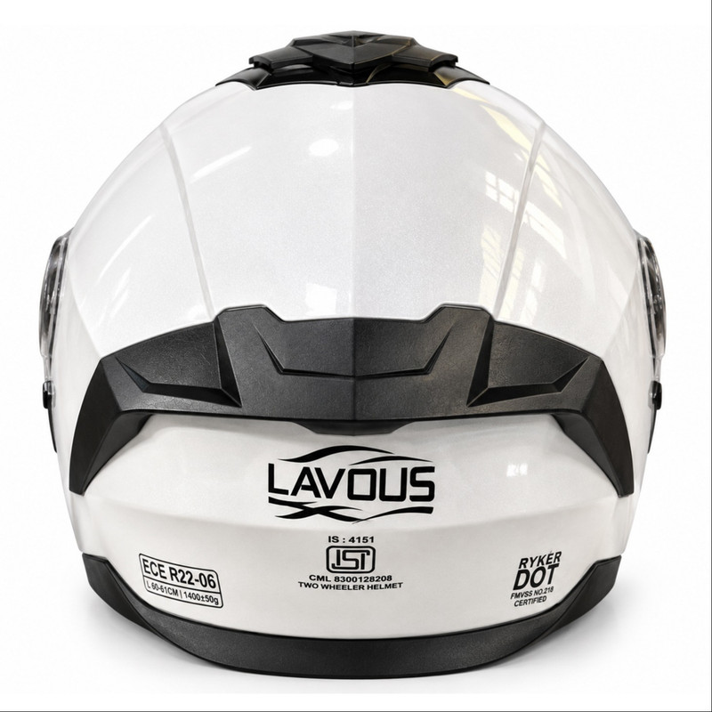 کلاه کاسکت فک متحرک لائوس مدل Arctic Pro Flip کد 2483  