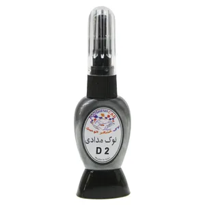 لاک خشگیر نوک مدادی بدنه خودرو پوششکار کد D2 حجم 15 میلی لیتر مناسب برای رنو M840