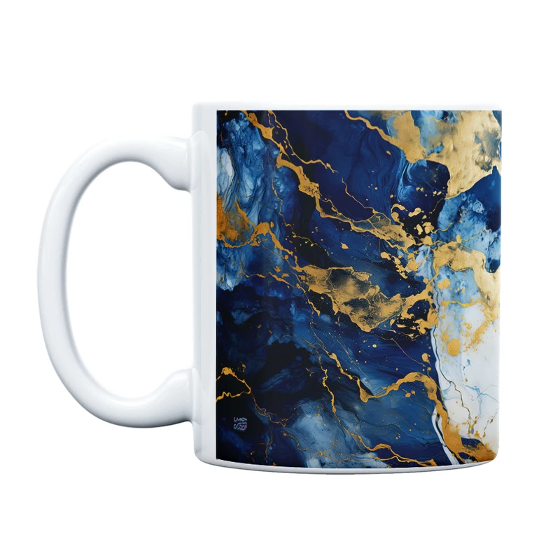 ماگ حس آمیزی طرح Marble مدل مرمر کد 057