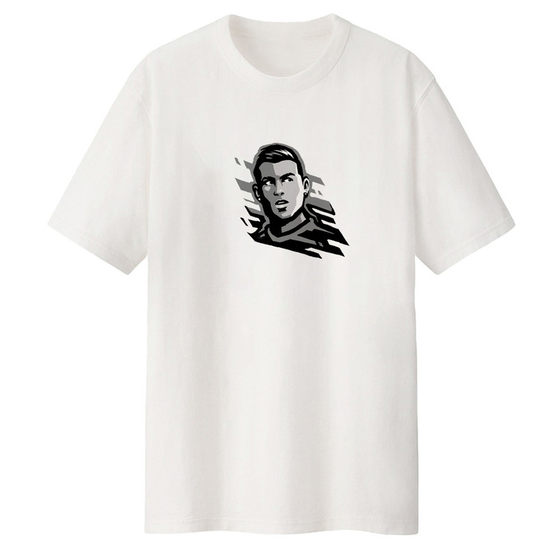 تی شرت لانگ آستین کوتاه مردانه مدل رونالدو کد LL237 S