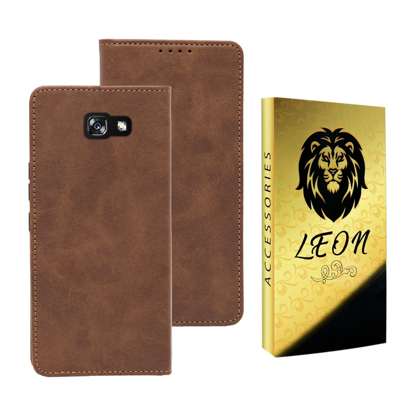 کیف کلاسوری لئون مدل Forver Yo مناسب برای گوشی موبایل سامسونگ Galaxy J5 Prime