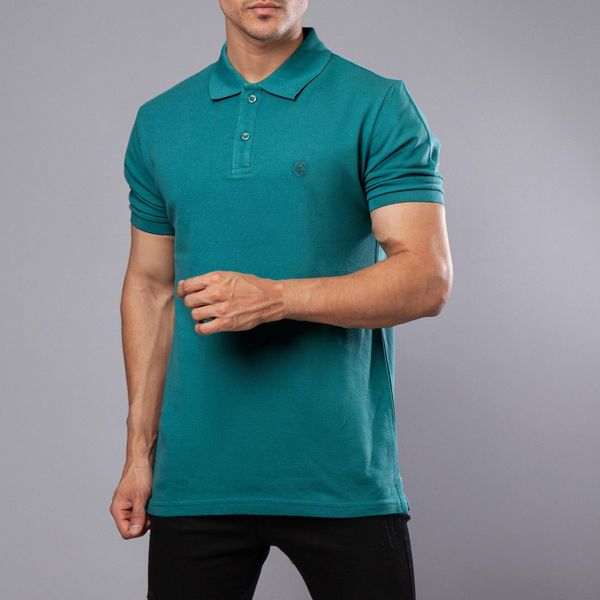پولوشرت آستین کوتاه مردانه باینت مدل 370-42