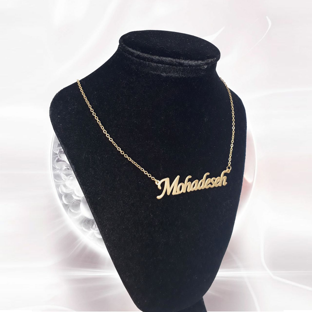 گردنبند زنانه آی جواهر مدل محدثه کد M12 -  - 4