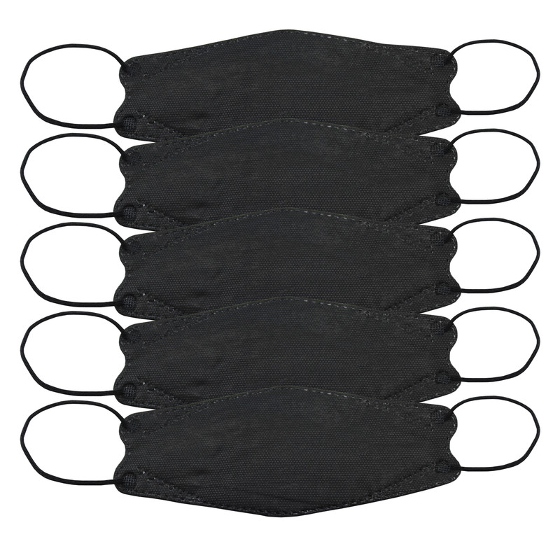 ماسک تنفسی می‌ماسک مدل سه بعدی Blk-25 بسته 25 عددی