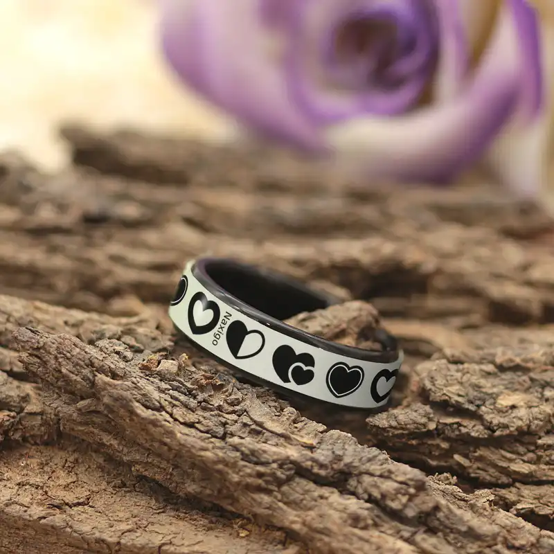 انگشتر ناکسیگو طرح قلب مدل RG5337