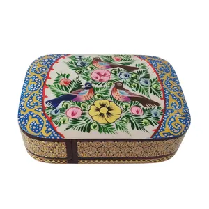 جاکارتی خاتم کاری مدل گل و مرغ کد 201