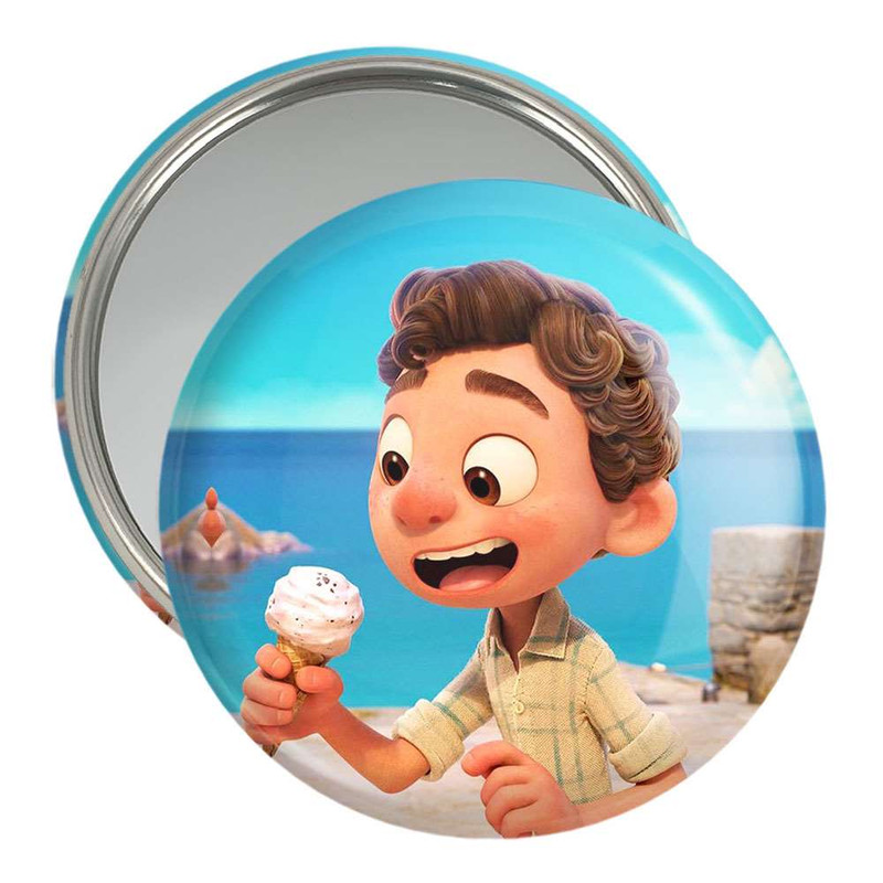 آینه جیبی خندالو طرح انیمیشن لوکا Luca کد 4528 آینه جیبی خندالو طرح انیمیشن لوکا Luca کد 4528