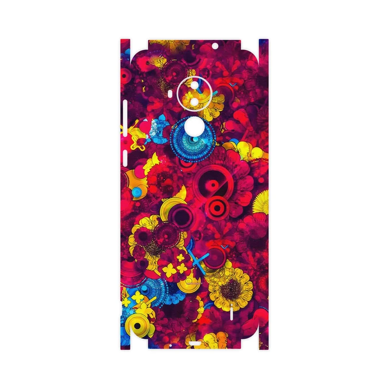 برچسب پوششی ماهوت مدل Vector Flower Garden Digital Art-FullSkin مناسب برای گوشی موبایل نوکیا C30