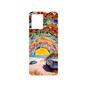 MAHOOT Collage of Orange Sky Cover Sticker for Oppo Reno 8 4G