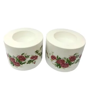 جاشمعی مدل گل سرخ کد M 21 بسته 2 عددی