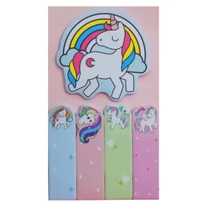 کاغذ یادداشت چسب دار طرح یونیکورن کد 7001 مجموعه 5 عددی