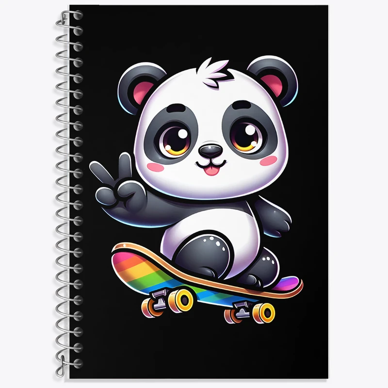 دفتر لغت 50 برگ خندالو طرح پاندای بامزه کد F7726