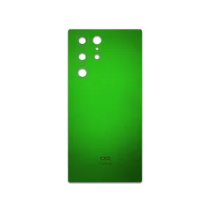 MAHOOT Metallic-Green Cover Sticker for Samsung Galaxy S22 Ultra 5G