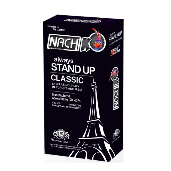 کاندوم ناچ کدکس مدل STAND UP بسته 12 عددی