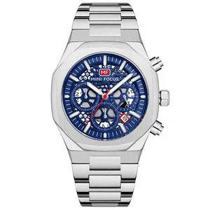 ساعت مچی عقربه‌ای مردانه مینی فوکوس مدل 0411SLV