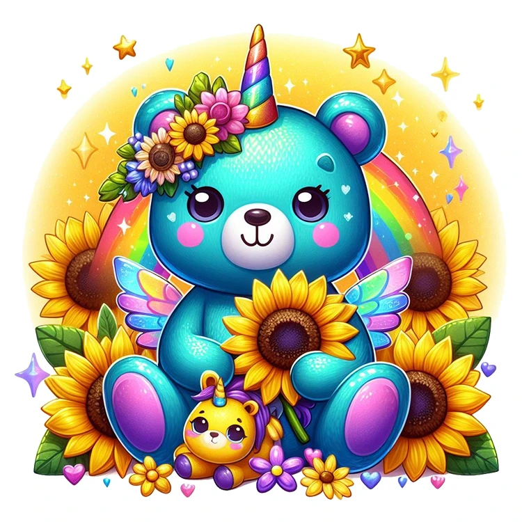 استیکر پارچه و لباس پاد آفرین مدل کارتونی کد S751