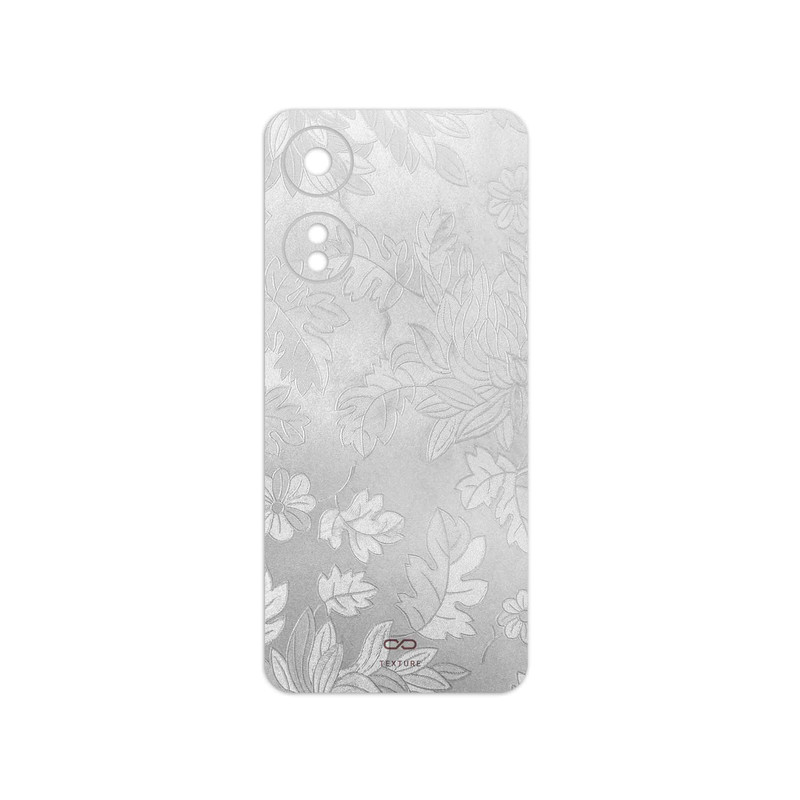 برچسب پوششی ماهوت مدل Silver-Wildflower مناسب برای گوشی موبایل آنر X5 Plus