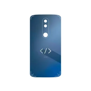 MAHOOT Minimal Coding icon Cover Sticker for Motorola Moto X Force