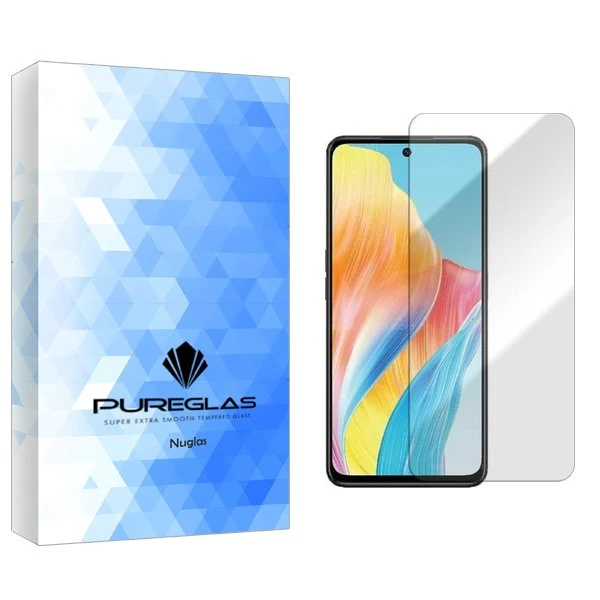 محافظ صفحه نمایش پیور گلس مدل NueGlas مناسب برای گوشی موبایل اوپو A98