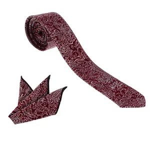 ست کراوات و دستمال جیب مردانه مدل نیوفشن کد 115