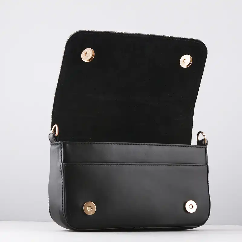 کیف دوشی زنانه چرم یلسان مدل رسپینا کد 1-RSP-037-RTGN