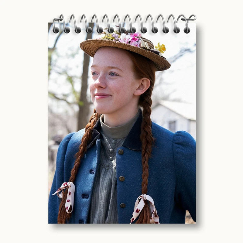 دفتر یادداشت 50 برگ خندالو مدل آنه سریال آنشرلی کد 28989