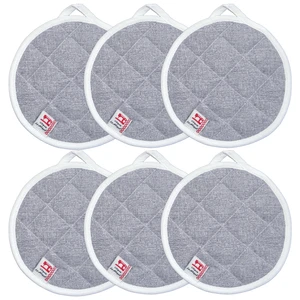 دستگیره منسوجات خسروشاهی برتر مدل مدل گرد کد DGM159 بسته 6 عددی