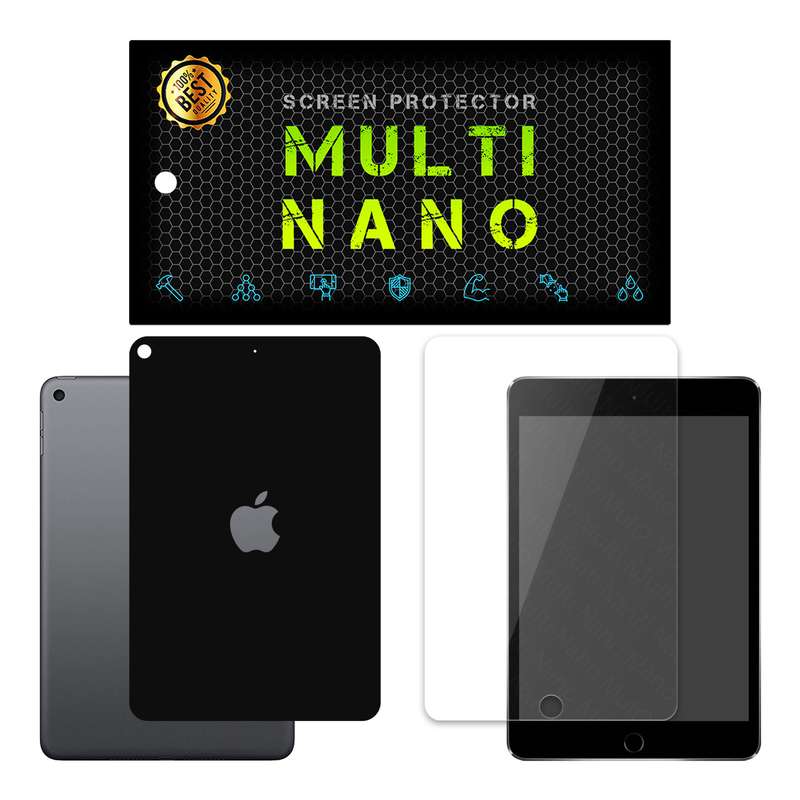 برچسب پوششی مولتی نانو مدل X-F1M-S مناسب برای تبلت اپل iPad Mini 5 2019  به همراه محافظ صفحه نمایش